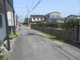 松山市山西町貸土地