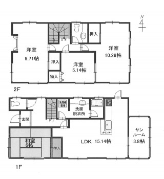 	松山市山越町売住宅