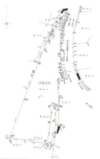 	松山市石手白石売土地